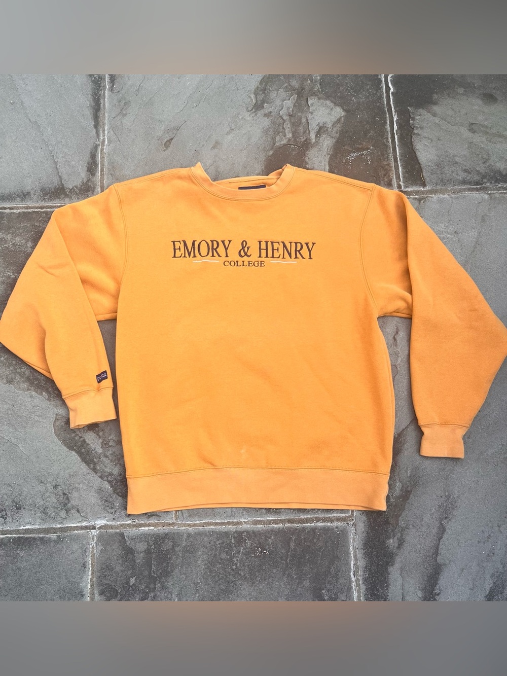 Vintage JanSport Emory and Henry Sweatshirt Mens Medium Fleece 90s